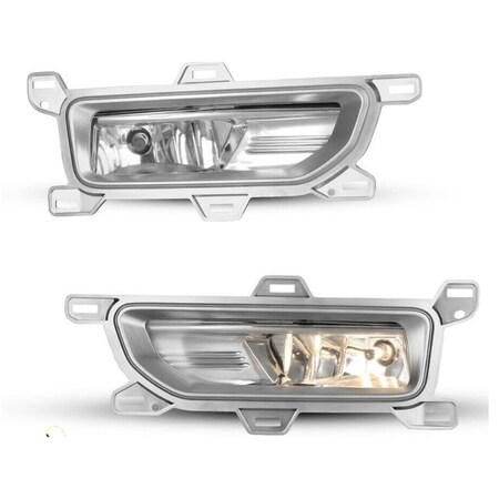 Winjet Fog Light - Clear  Wiring Kit Included CFWJ-0684-C